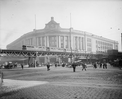 Gare du Sud, Boston, Massachusetts, v.1905 - Detroit Publishing Co.